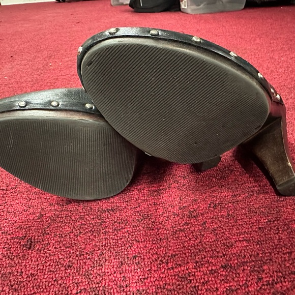 Michael Kors Astor Mule Slide Clog  in Black - Picture 2 of 4